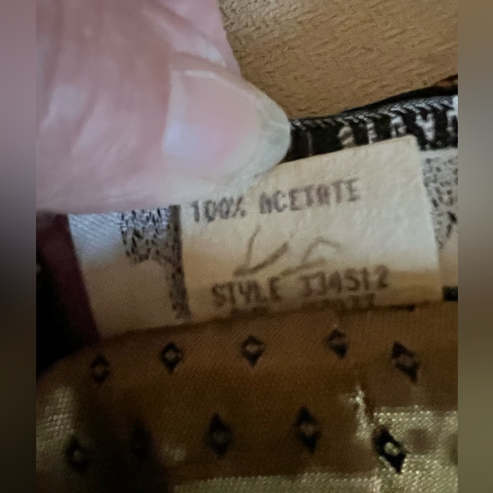 JM Shelli Segal Vintage Smoking Jacket - Picture 10 of 11